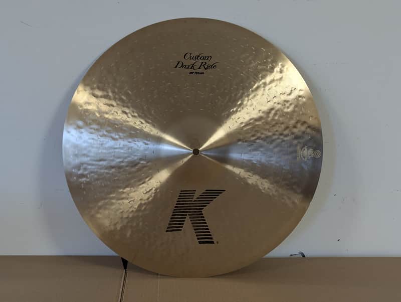 Zildjian 20" K Custom Dark Ride Cymbal 1995 - Present - Traditional image 1