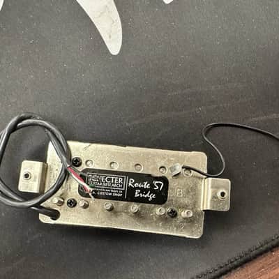 Schecter Route 57 Bridge Humbucker Pickup Cream image 4