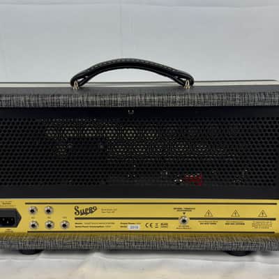 Supro 1696RTH Black Magick Reverb 25-Watt Guitar Amp Head 2018 - Present - Black Rhino image 5