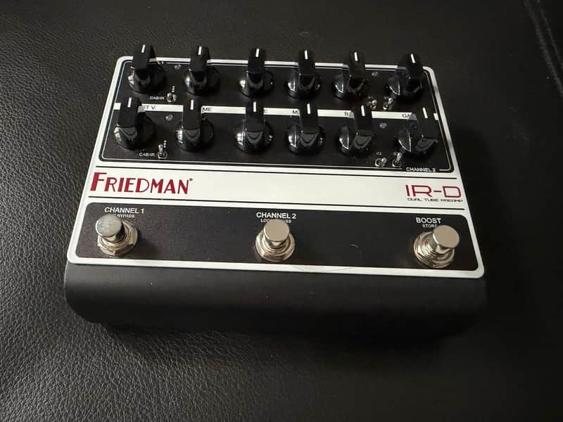 Friedman IR-D Dual Tube Preamp 2024 - Present - Black / Silver image 1