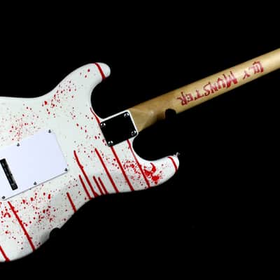 Custom Painted and Upgraded 2024 Fender Squier Strat With Matching Headstock image 20
