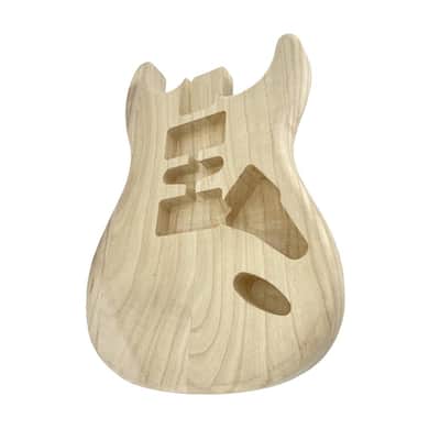 Electric Guitar Body Paulownia HSH Pickup Routing Lightweight Bolt-On Body for Guitar Projects Replacement DIY image 5