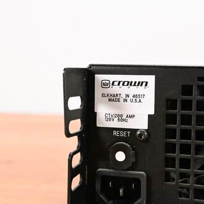 Crown CTs 1200 Two-Channel 600W Power Amplifier CG01XY1 image 10