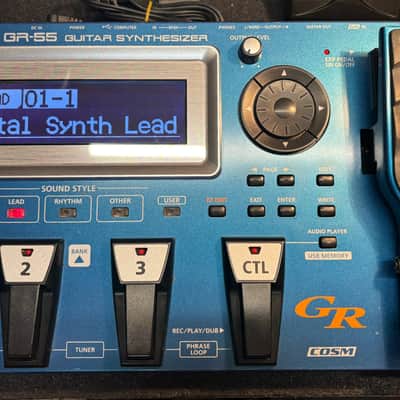 Roland GR-55GK Guitar Synth with GK-3 Pickup 2012 - Present - Black