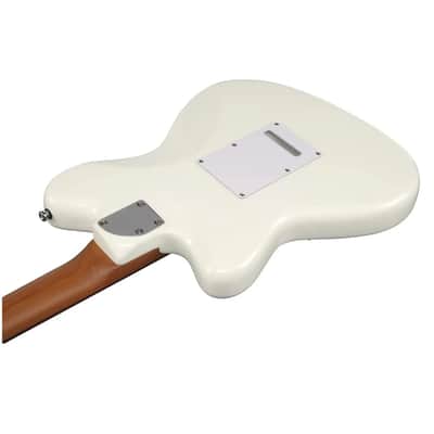 Ibanez Talman ICHI00-VWH Ichika Nito Signature 6-String Solid Body Electric Guitar with Rosewood Fretboard, Right-Handed, Vintage White image 8