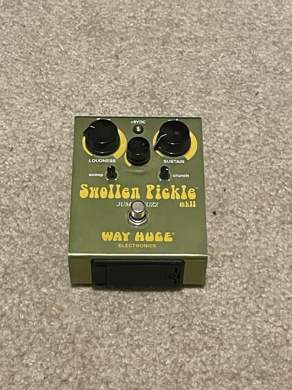 Way Huge WHE401 Swollen Pickle MkII Jumbo Fuzz 2010 - 2019 - Green