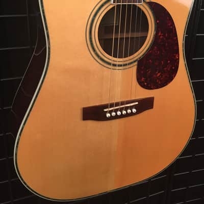 1990’s Sigma by Martin (Korea) DR-41 Dreadnought Acoustic Guitar w/ Hardshell Case image 4