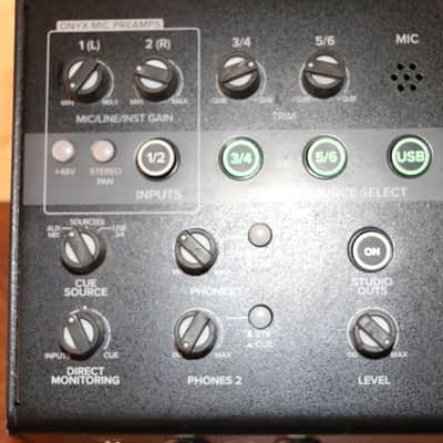 Mackie Big Knob Studio+ Monitor Controller / Interface 2017 - Present - Black image 3