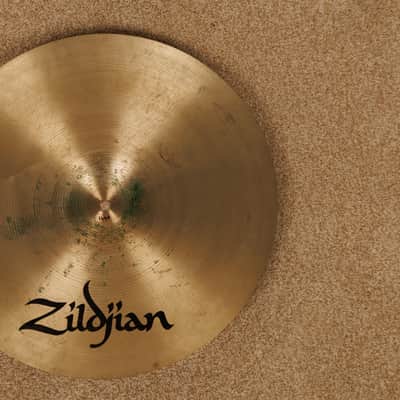 1980s Zildjian A 18" Medium Ride Cymbal 1660g image 2