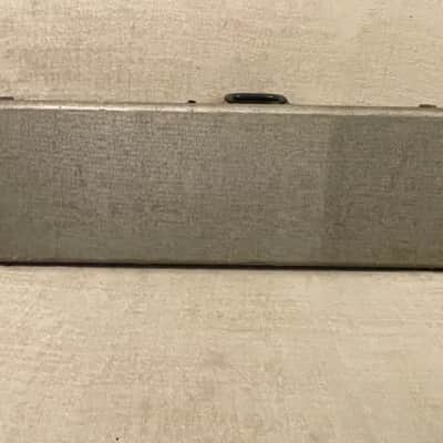 1966-1969 Fender USA Left Hand Lefty Mustang / Musicmaster Bass Case Silver Tweed - Extremely Rare CASE ONLY image 8