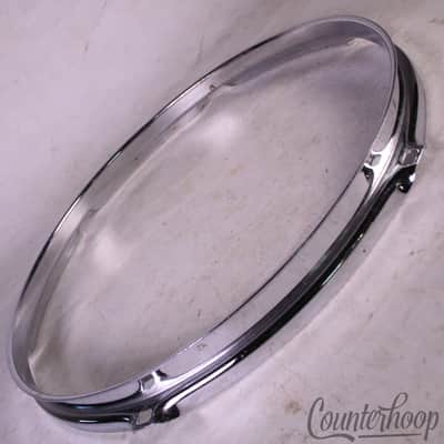 Ludwig 12" 6-Lug Tom Drum Batter/Resonant Rim/Hoop Steel Classic Vintage 60s-70s image 2
