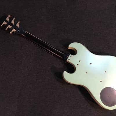 No.050426 DANELECTRO Double Cutaway Mint Green Very Good image 2