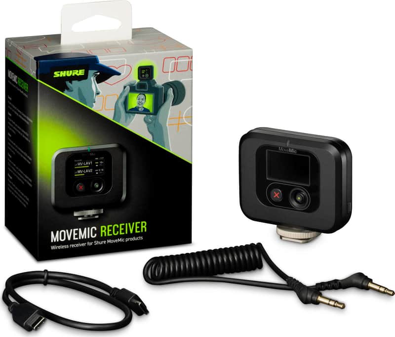 Shure MoveMic Shoe Mount Wireless Microphone Receiver image 1