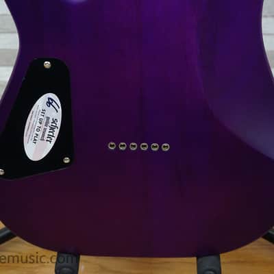 Schecter C-1 Standard Plus - Transparent Purple Burst image 13