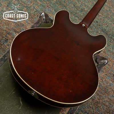 1990 Epiphone Casino Sunburst Pre-Elitist made in Japan w/hard case image 10