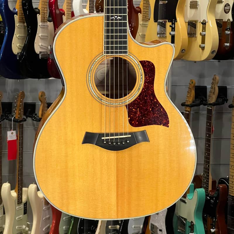 Taylor 614 Ce Grand Auditorium Natural Spruce Top Flamed Maple Back And S ID Es image 1