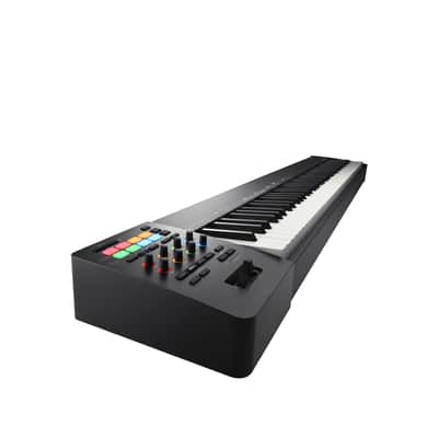 Roland A-88MKII MIDI Keyboard Controller - Studio Rig image 7