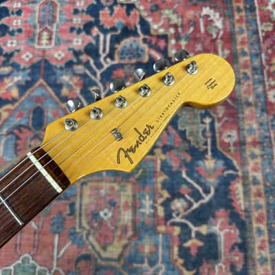 Fender FSR Quilt Top Stratocaster Model ST62-QT-AQB - Aquamarine Blue image 5