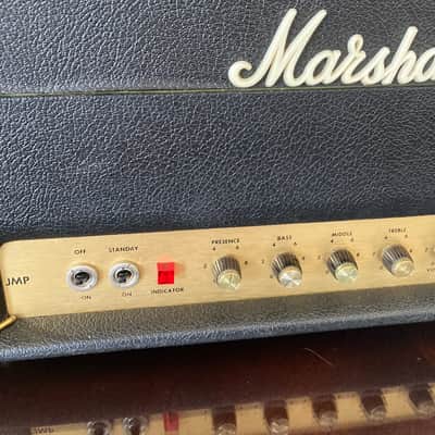Marshall JMP 1987 2-Channel 50-Watt Guitar Amp Head 1967 - 1975 - Black image 3