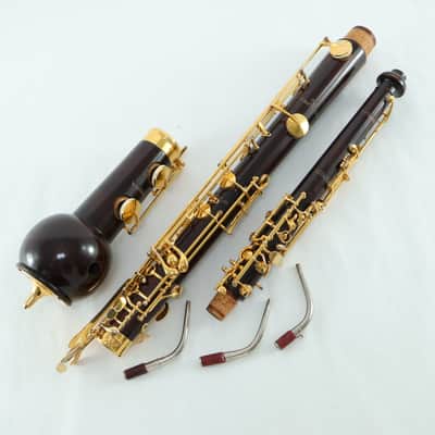 Heckelphone with Modern Gold Plated Keywork SN 4244 REBUILT BY TOM HINIKER image 2