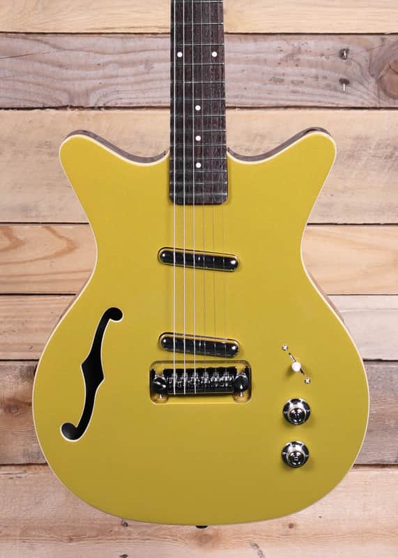 Danelectro Fifty Niner Guitar Electric Guitar Gold Top image 1