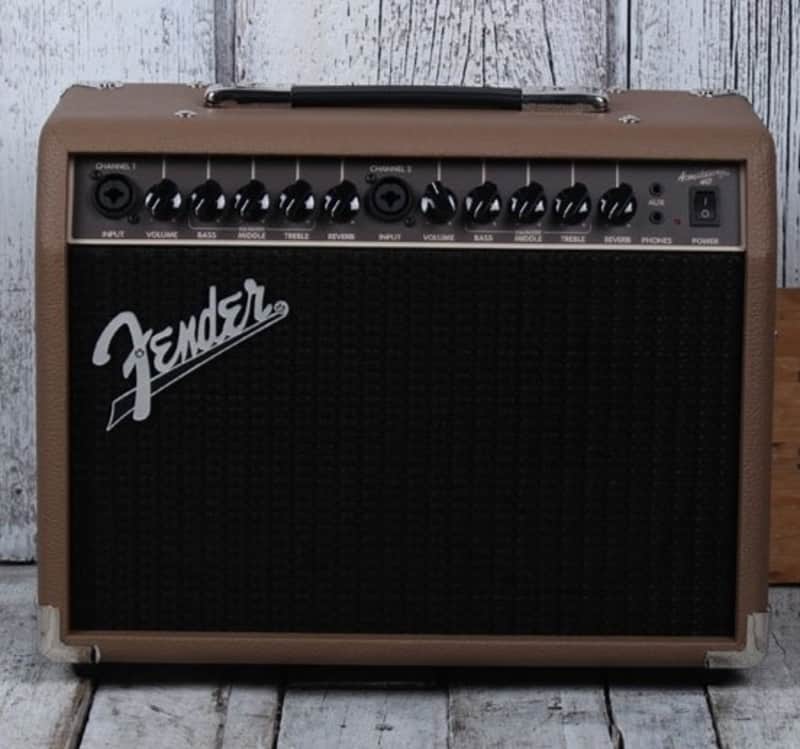 Fender Acoustasonic 40 Acoustic Guitar Amplifier 40 Watt 2 Channel Amp w Reverb image 1