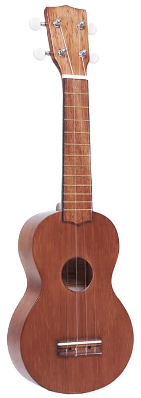Mahalo Kahiko Series Soprano Ukulele, Trans BrownMK1TBR-U image 1