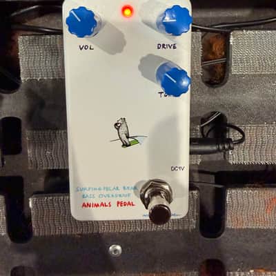 Animals Pedal Surfing Polar Bear Bass Overdrive with BJF Mod 2022 - Present - White image 4