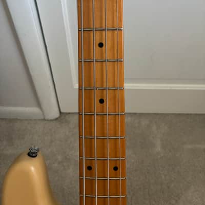 Squier 40th Anniversary Vintage Edition Precision Bass - Satin Vintage Blonde image 8