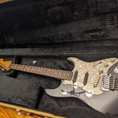 Fender American Floyd Rose Classic Stratocaster with Rosewood Fretboard 1992 - 1998 - Black image 2