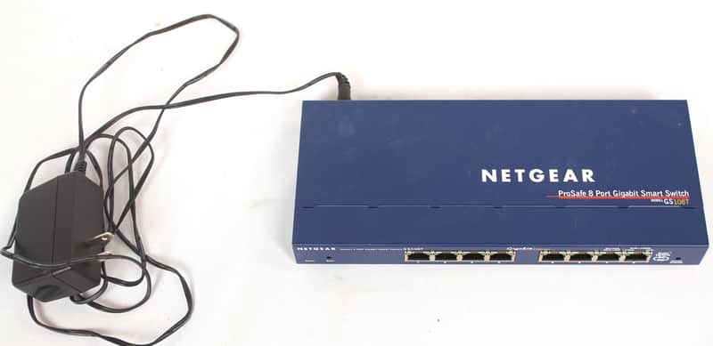 NetGear ProSafe (GS108T) 8-Ports External Ethernet Switch image 1