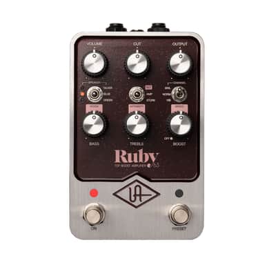 Universal Audio UAFX Ruby AC30 w/ Top Boost +Mods Amp Modelling Guitar FX Pedal image 1