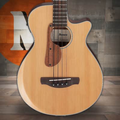Ibanez AEGB30E-NTG Acoustic-Electric Bass Guitar - Natural Gloss (AEGB30ENTG) image 1