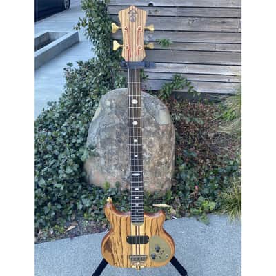 Alembic Zebrawood 4-String Bass w/ Bag (Pre-Owned) image 2