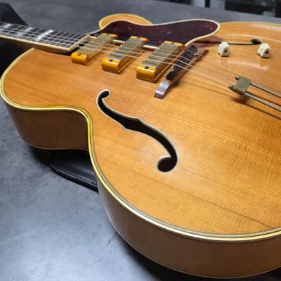 1951 Epiphone Zephyr Emperor Vari-Tone Regent Venetian Cutaway Flame Blonde New York Varitone American Vintage 50s 1950's USA Hollow Body Archtop Pre-Gibson Electric Guitar image 10