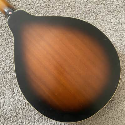 Tobacco Burst 8 String Mandolin Project, Spruce Top, Mahogany Body, Rosewood Fingerboard image 2