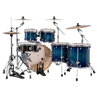 Mapex Armory Studioease 6-Pc Shell Pack w/ 22" Kick - Blue Wave Burst image 3