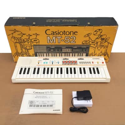 Casio Casiotone MT-52 Vintage Synthesizer Keyboard | Clean in Open Box