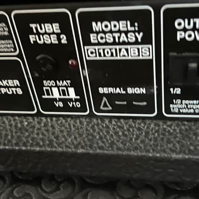 Bogner Ecstasy 101b. EL34’s. 100 watt 1997 - Black image 7