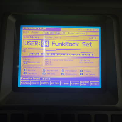 Roland Fantom FA-76 Workstation, 2001 - Silver image 7