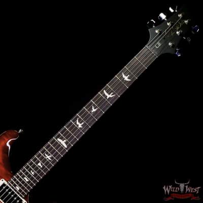 2023 Paul Reed Smith PRS Wild West Guitars 2023 Special Run CE 24 Painted Black Neck 57/08 Pickups Violin Amber Sunburst image 4