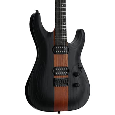 Schecter Rob Scallon C-1 Electric Guitar, Satin Dark Burst image 3