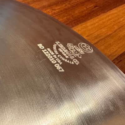 Zildjian 22" K Series Paper Thin Crash Cymbal 2023 - Present - Traditional image 5