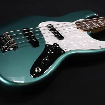 Fender Adam Clayton Jazz Bass Rosewood Fingerboard Sherwood Green Metallic 66A image 1