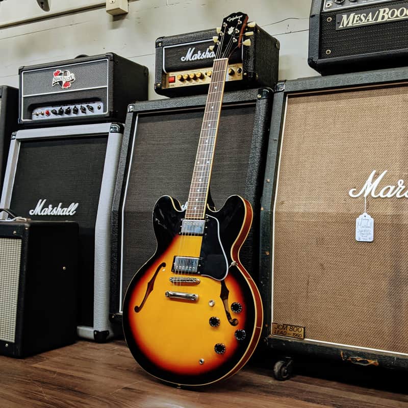 Epiphone ES-335 Inspired by Gibson - Sunburst image 1