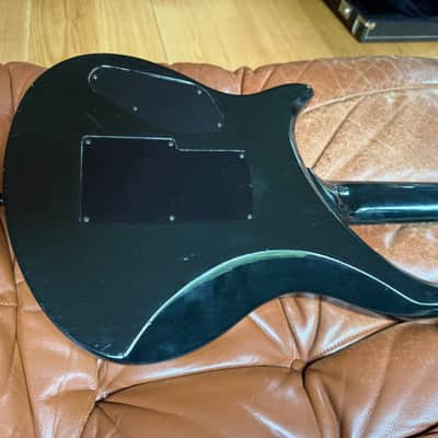 Rare Gibson: 1996 M-III All American - triple humbuckers in ebony, with matching Steinberger gearless locking tuners and locking trem. image 4