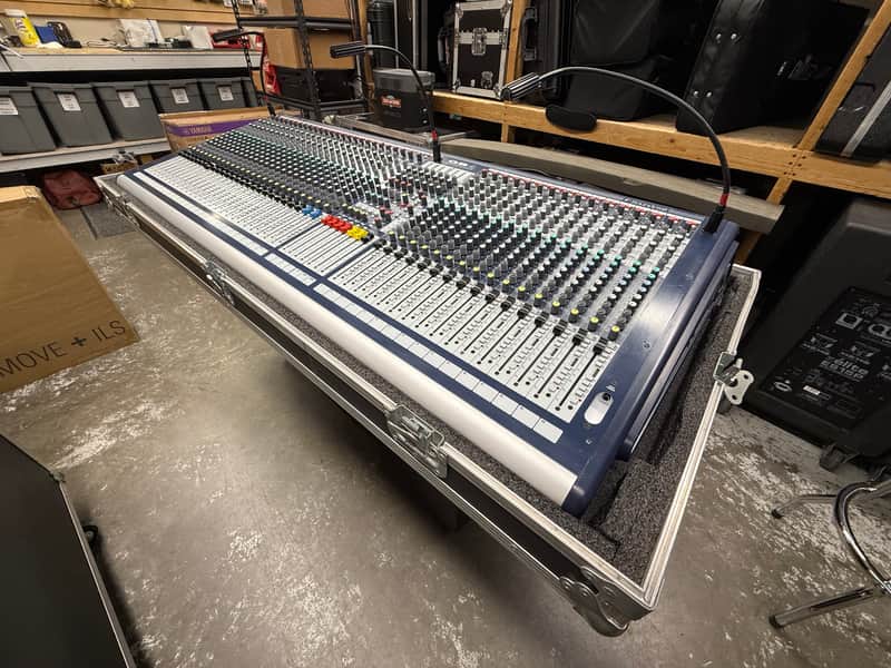 Soundcraft GB4 40-Channel Mixing Console 2010s - Black image 1