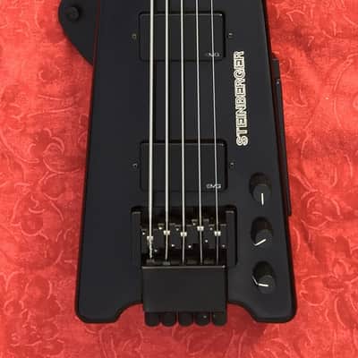 Steinberger XL5 Black 1990 original fretless RARE image 13