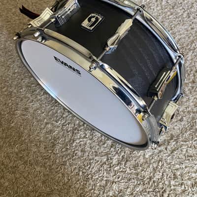 British Drum Company Raven 14x6" Birch / Ash 10-Lug Snare Drum 2025 - Present - Black Ash Satin image 6