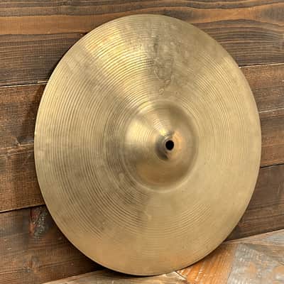 (Video) 1940s-1950s Zildjian A 12" Trans Stamp Hi-Hat Cymbal Pair 452g/466g image 9